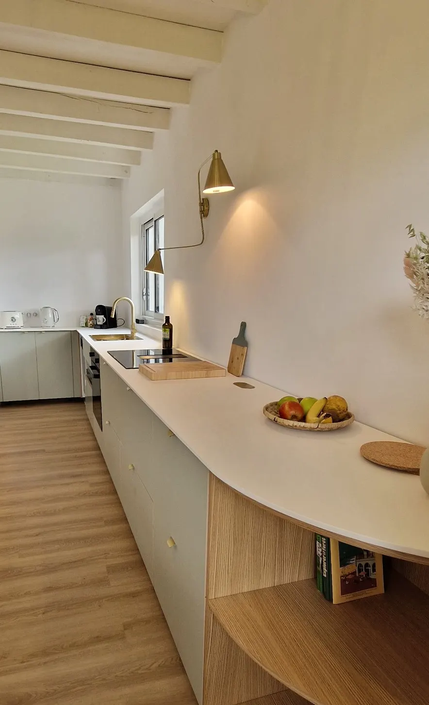 Cuisine entièrement équipée de la location de vacances Villa Zadig à Seignosse